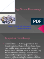Farmakologi Sistem Hematologi