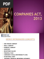 Intro Slides - Company Act 2013