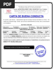 Carta Compromiso Buena Conducta