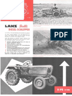 Lanz Bulli D1106 - Service Manual