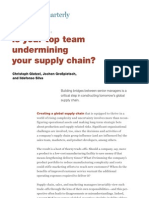 Is Your Top Team Undermining Your Supply Chain?: Christoph Glatzel, Jochen Großpietsch, and Ildefonso Silva
