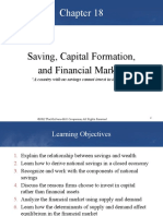 Chapter 18 - Saving, Capital Formation, and Financial Markets