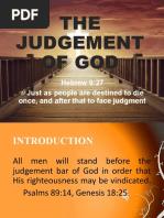 The Judgement of God