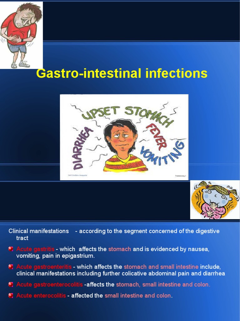 8 Gastrointestinal Infections | PDF | Salmonella | Cholera