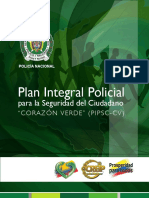 1 PIPSC - CV LIBRO 1. Plan Integral Policial para La Seguridad Del Ciudadano "CORAZÓN VERDE" (PIPSC-CV)