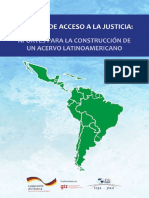 Derecho de Acceso a La Justicia - Aportes Para La Construccion de Un Acervo Latinoamericano - CEJA-GIZ