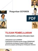 Pengertian Gender