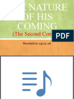 The Nature of His Coming