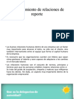 Establecimiento de Relaciones de Reporte