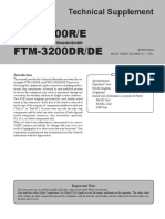 FTM 3100 - FTM3200 Service Manual