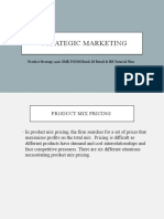 Strategic Marketing: Product Strategy SMK PGDM Batch 28 Retail & HR Tutorial Nine