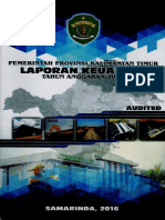 LKPD Prov Kaltim Audited Ta 2015