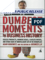 The Dumbest Moments in Business History