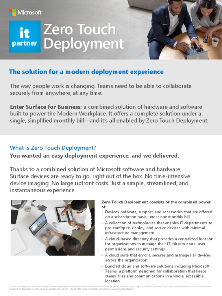 Zero Touch Deployment, Zero Touch Download Windows 10 – BYXYWY