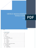 Office Management Tools-Tasks: Mid-Term Exam