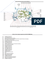 Position of Parts in Engine Compartment (LHD 2ZR-FE TMMMS Made)