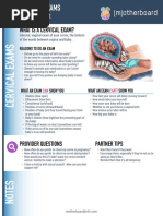 Cervical Exams - Parent Handout