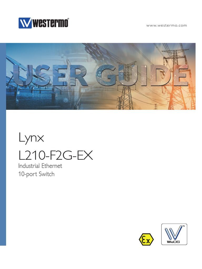 メルUser Lynx L210-F2G-EX: Industrial Ethernet 10-Port Switch | PDF