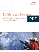 Liderazgo y gestión de riesgos fatales