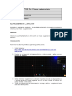 PRÁCTICA VIRTUAL No 2 Fisica Electrica Lineas Equipotenciales