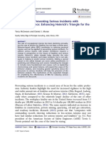 Assessing and Preventing Serious Incidents With Behavioral Science Enhancing Heinrich S Triangle For The 21st Century Pickslyde