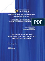 Seguridad Funcional en La Seguridad de Procesos