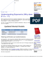 BetterExplained - Understanding Exponents (Why Does 0 0 1)