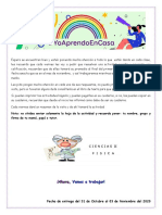 Nota: No Olvides Enviar Solamente La Hoja de La Actividad y Recuerda Poner: Tu Nombre, Grupo y Firma de Tu Mamá, Papá o Tutor