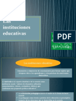 Las Instituciones Educativas - Director