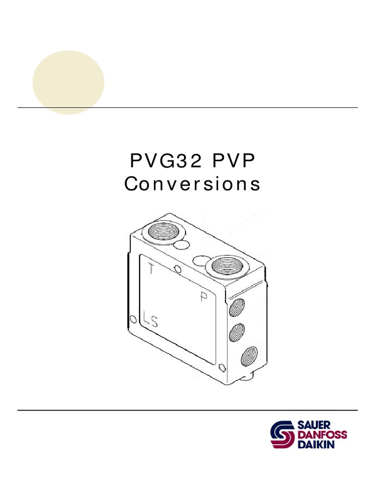 PVG32 PVP Pump Conversion Guide | PDF