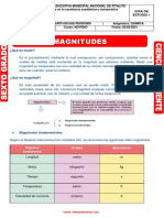 Actividad Aprendizaje 1 - Magnitudes