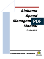 Alabama Speed Management Manual: October 2015