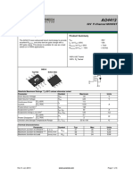 General Description Product Summary: 30V P-Channel MOSFET