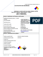 Hoja de Datos de Seguridad