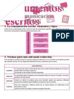 Tema 4. Documentos Escritos Al Servicio de La Comunicación Empresarial.