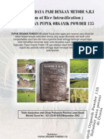 Teknik Budidaya Padi DG Metode SRI Menggunakan POP135 PDF