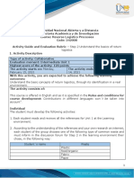 Activity Guide and Evaluation Rubric - Step 2 - Understand The Basics of Return Logistics