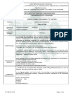 Informe Programa de Formación Complementaria