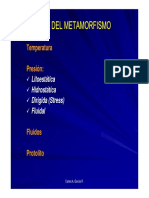 Tema 4 FACTORES DEL METAMORFISMO Modo de Compatibilidad