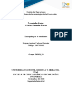 Gestion de Opercaciones - BrayanPacheco