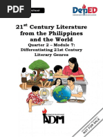 Module 7 21st Century Literature