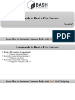Commands To Read A File Content: Learn How To Automate Common Tasks With Scripting
