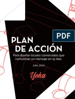 Plan de Accion para Diseño de Espacios Comerciales