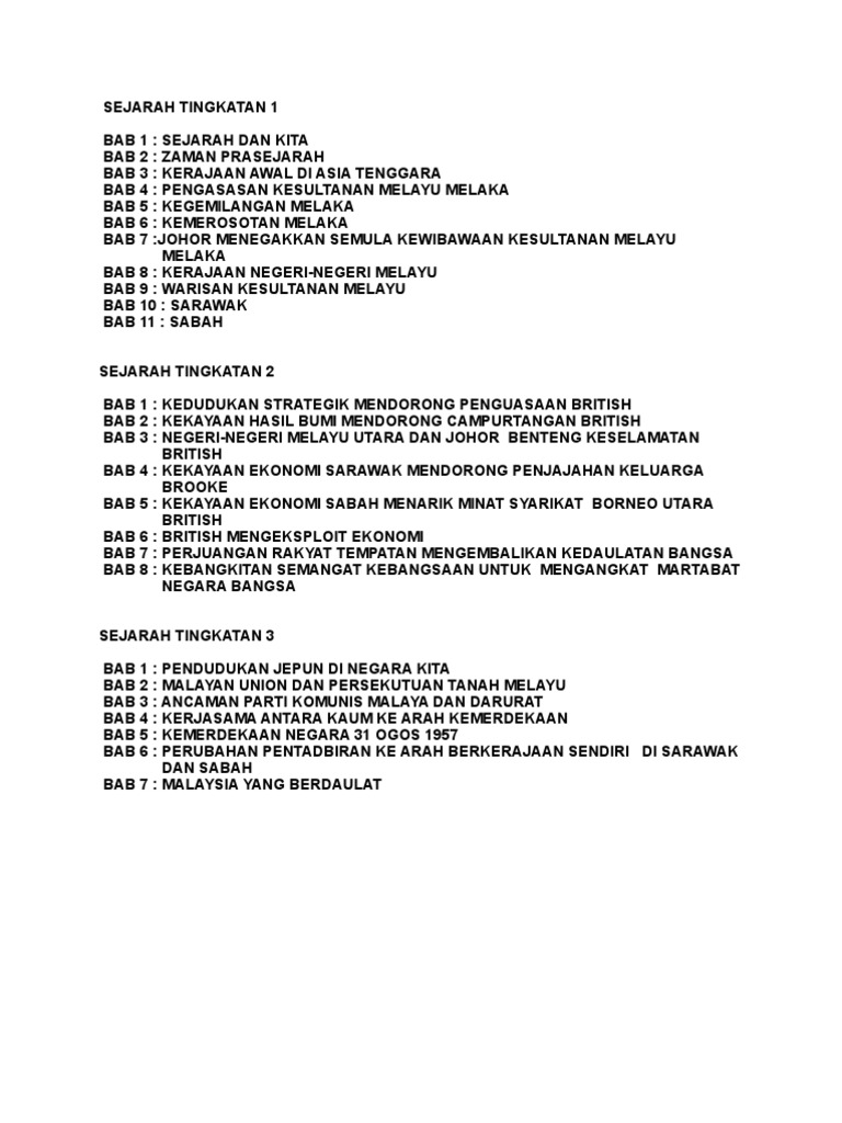 Topik Sejarah T1 T5 Pdf
