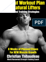 (Thibaudeau, Christian) The Best Workout Plan For Natural Lifters