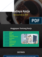 Budaya Kerja