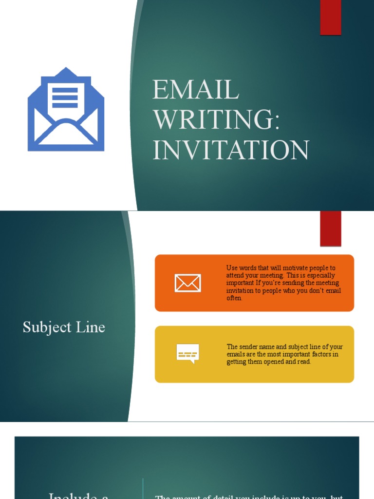 Email Writing-Invitations | PDF | Communication | Business
