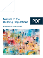 Manual To The Building Regulations: A Code of Practice For Use in England