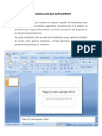 PowerPoint ventana principal