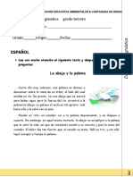 Evaluación-diagnostica-3er-Grado - Cast. y Mat.